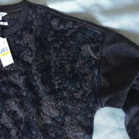 Men's Printed Oversize zip pockets Sweatshirt Dark - Picture 2 of 5